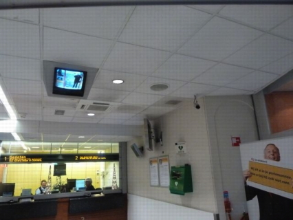 Gouda NS Ingang stationskantoor