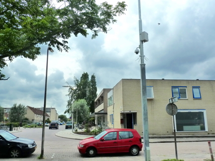 Gouda De Rijkestraat tegenover Dunantsingel
