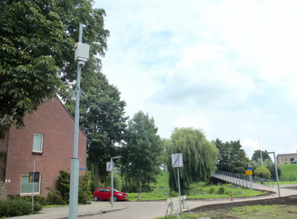 Gouda F.W. Reitzstraat op Wethouder Poletbrug